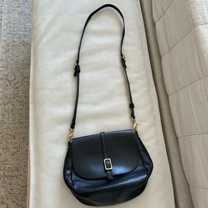 clare v Louis crossbody bag in black